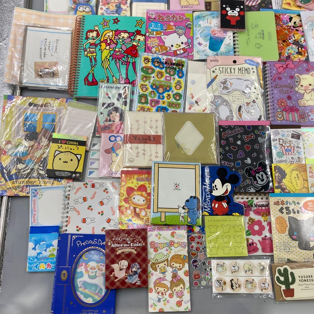 ★平成レトロ　メモ帳　ペン　まとめ売り200点以上