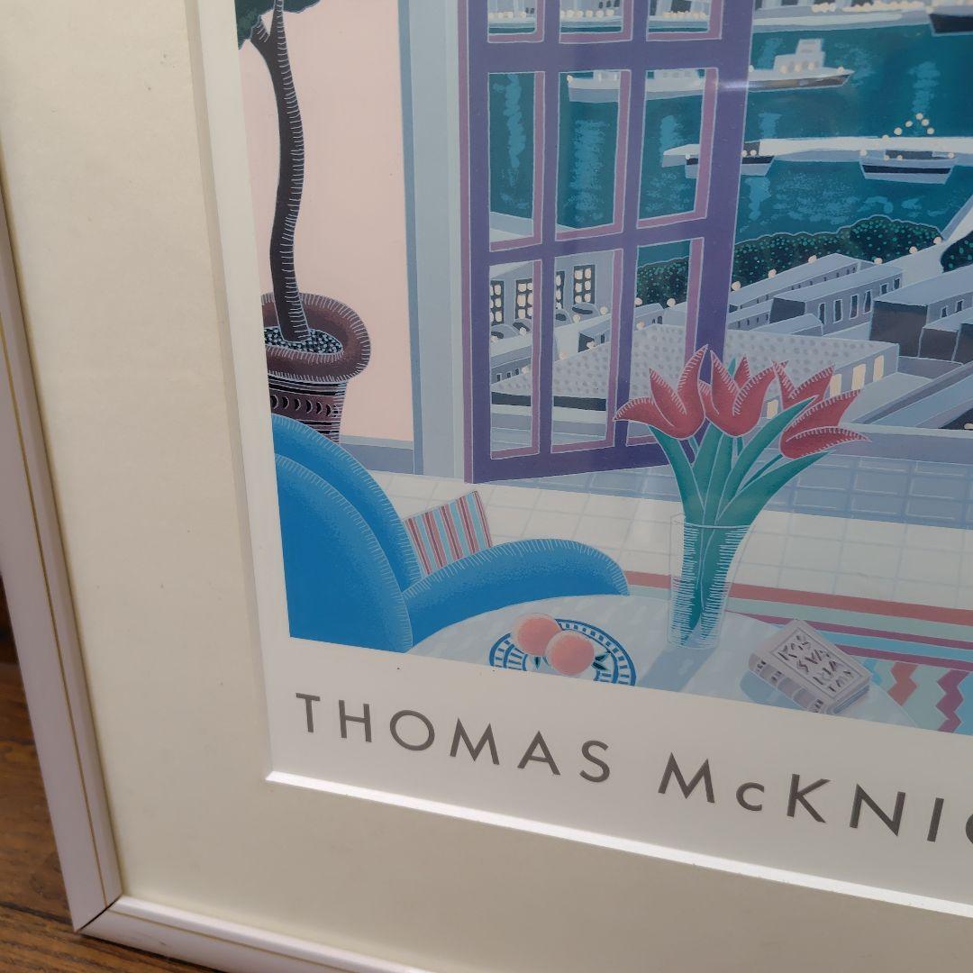 THOMAS McKNIGHT KOBE, JAPAN　神戸の夜景　額付　額装済