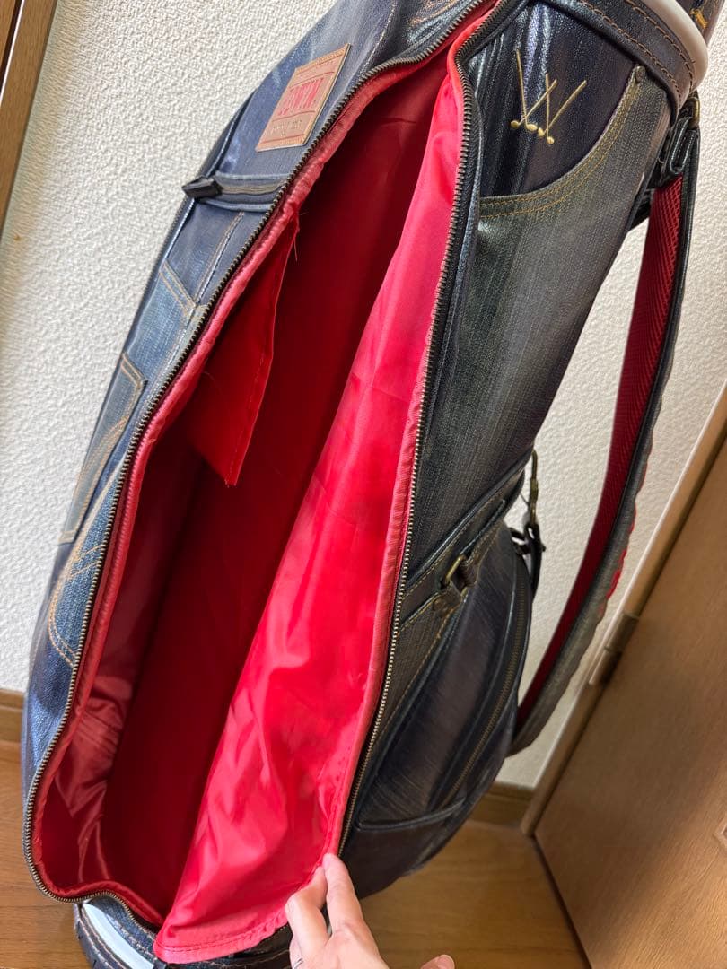 【EDWIN】キャディバッグ　デニム