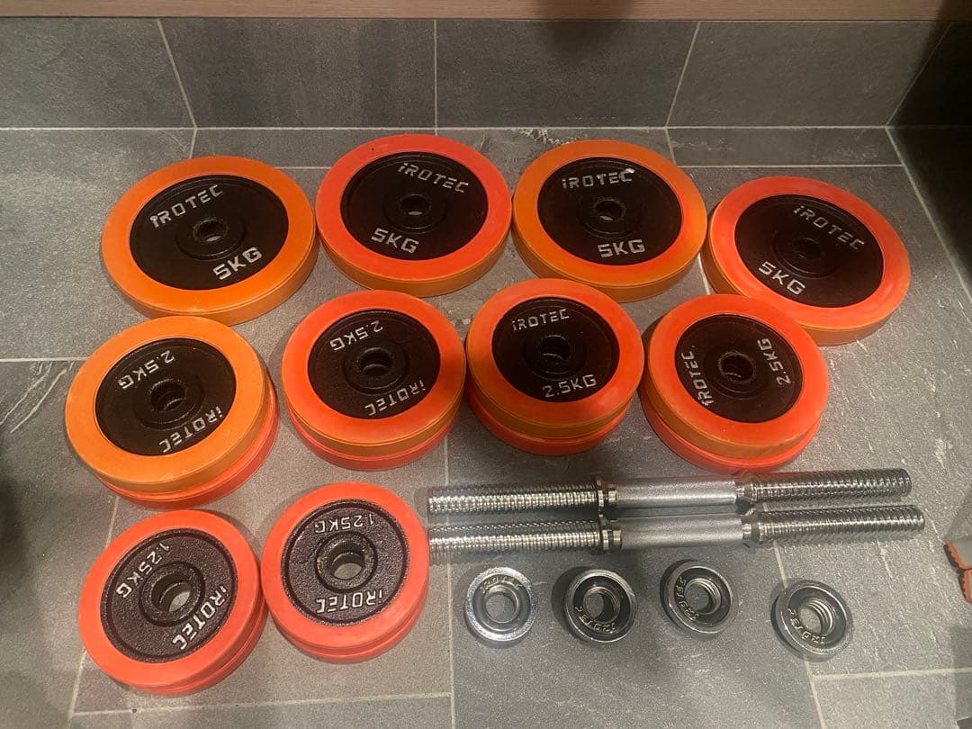 【引取限定】IROTEC ダンベルセット 50kg