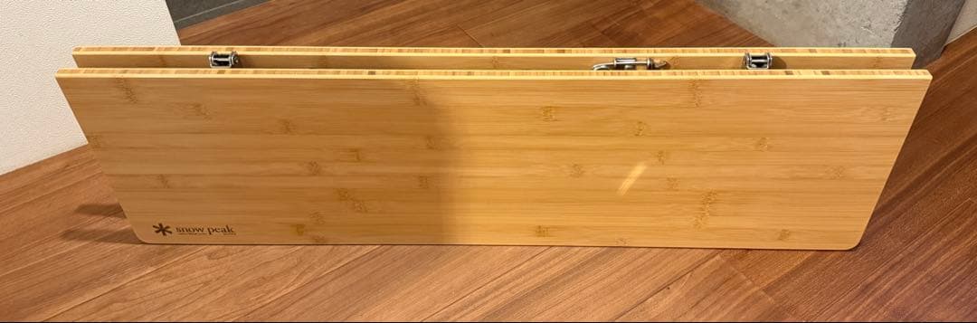 大大 peak ワンアクションローテーブル 竹 LV-100TR