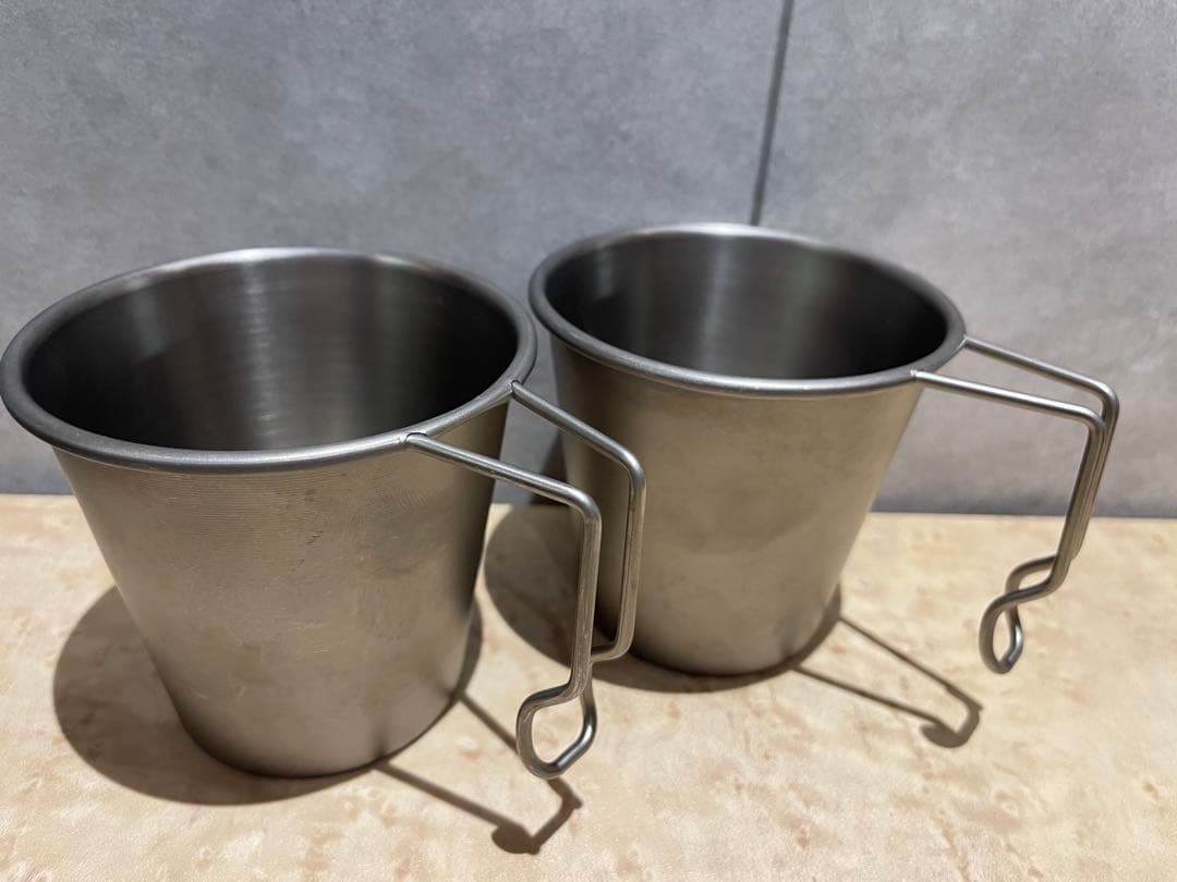 スノーピーク　チタンシングルマグ　No.2 mg-002 2個セット