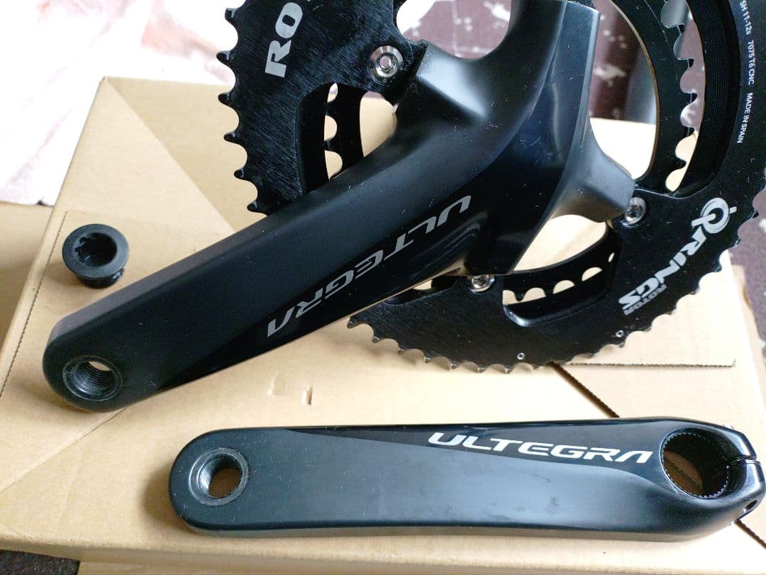 パーツ ULTEGRA FC-R8000 172.5+Q-RINGS 50-34T