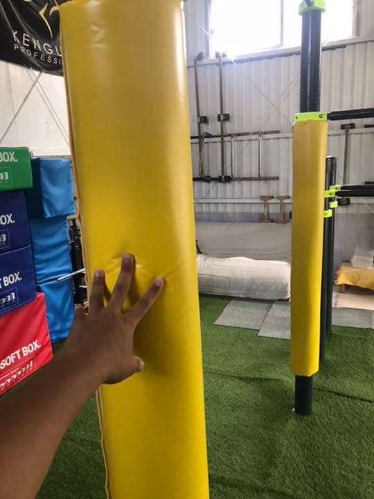 サイズ自由！　柱プロテクター　体操円柱安全マット