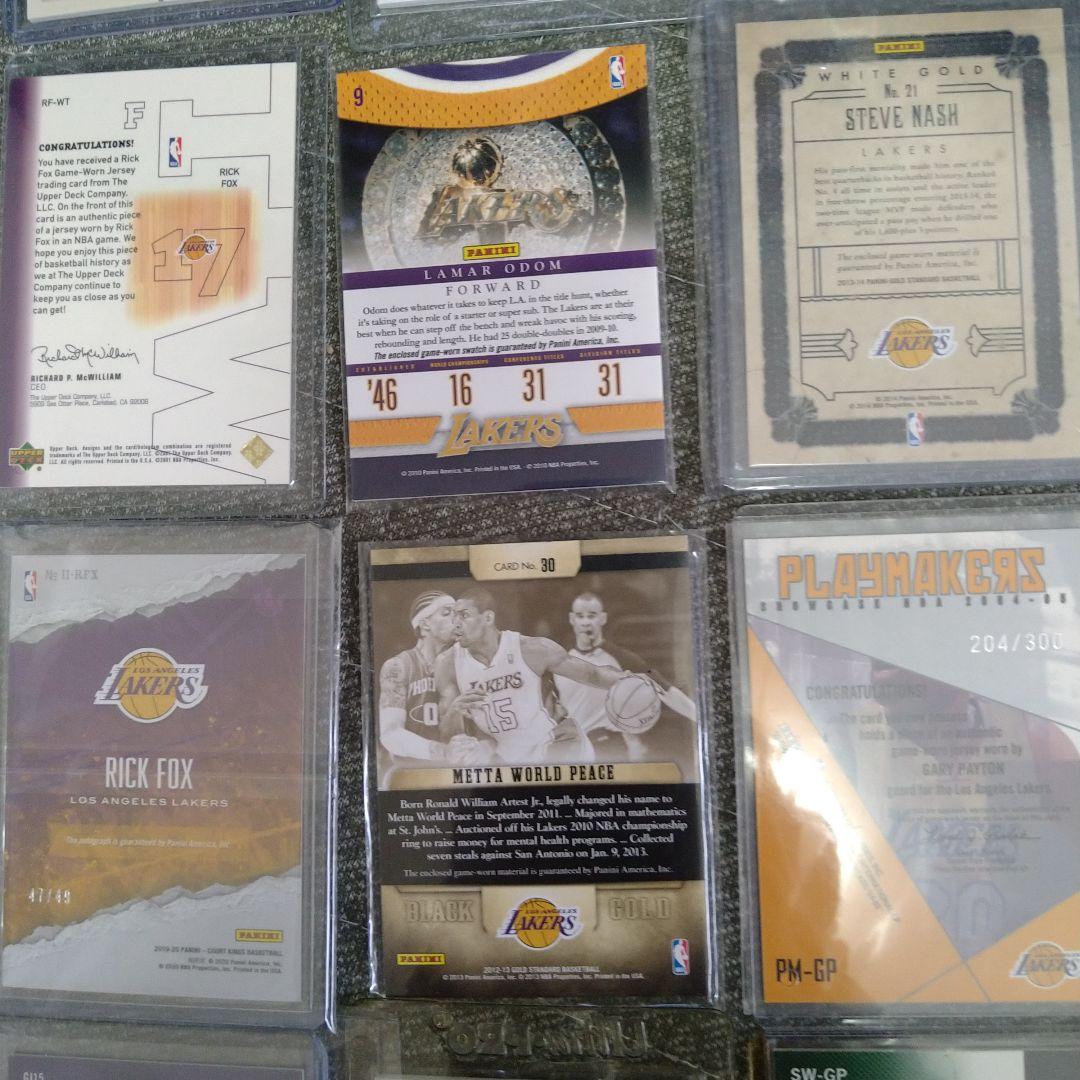 NBA00sレイカーズカード（ジャージ、サイン） 23枚セット