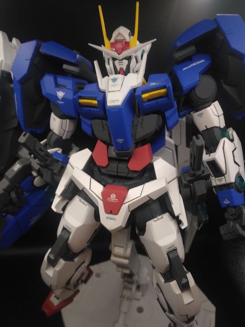 MG ガンプラ　ダブルオーライザー　台座付　説明書付「表紙なし」