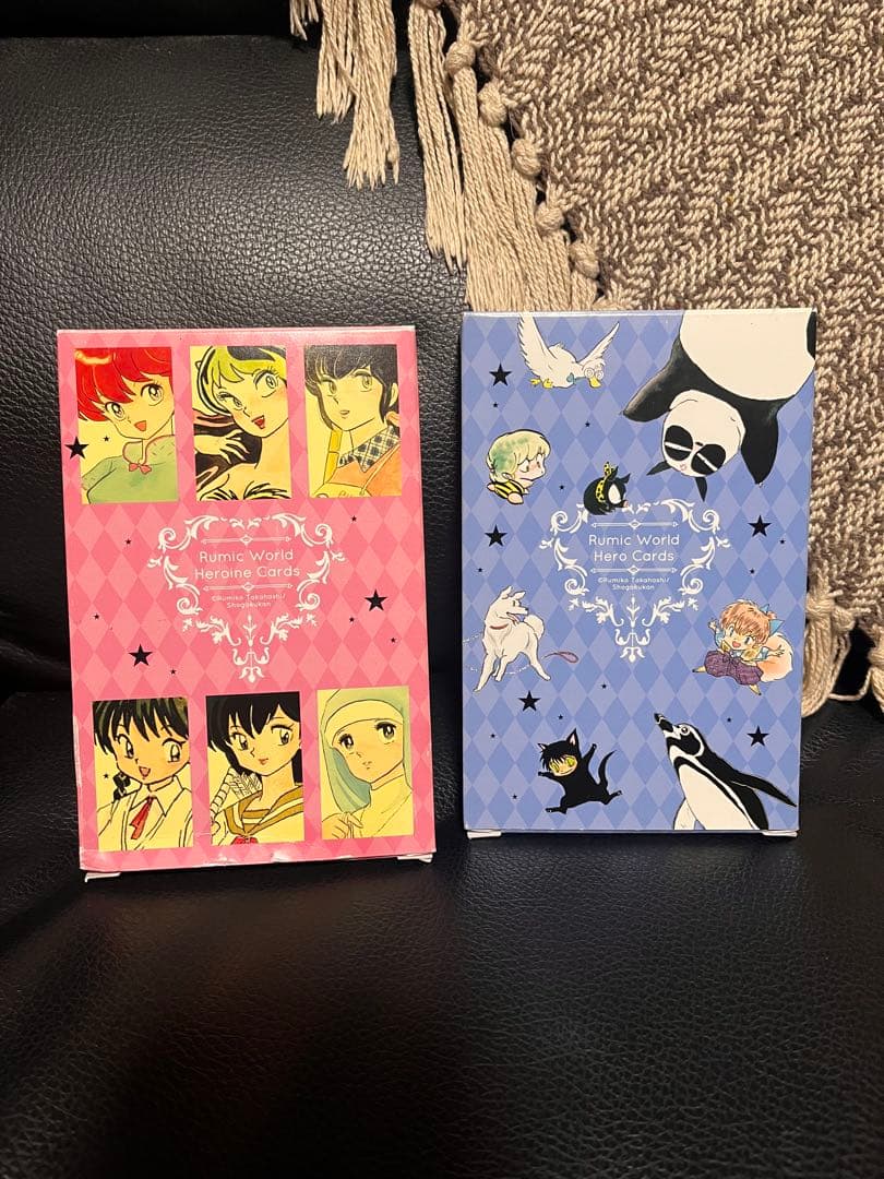 犬夜叉　らんま1/2 アニメキャラクター トランプセット 2個