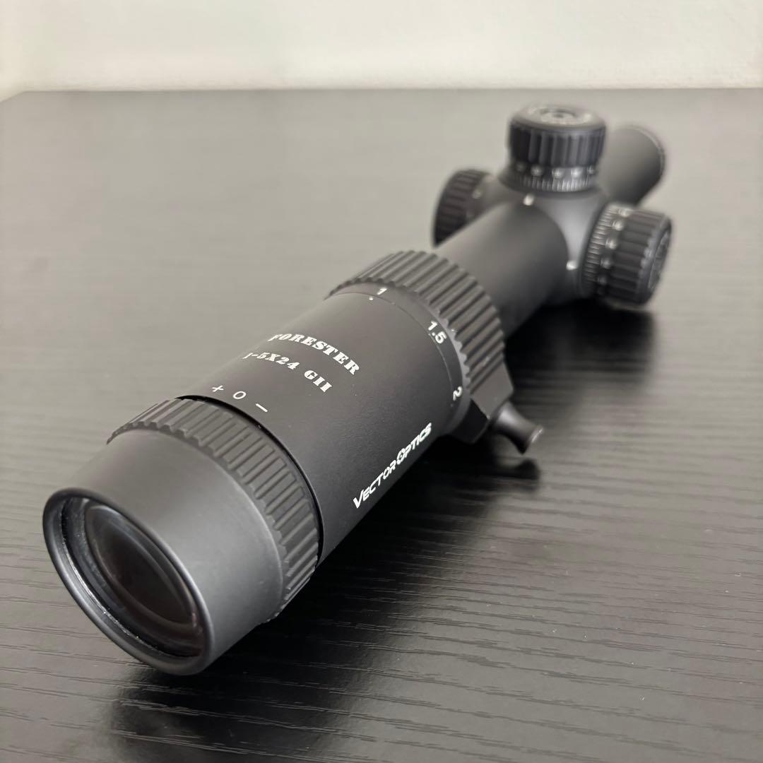 Vector Optics FORESTER 1-5×24 GENⅡ マウント付