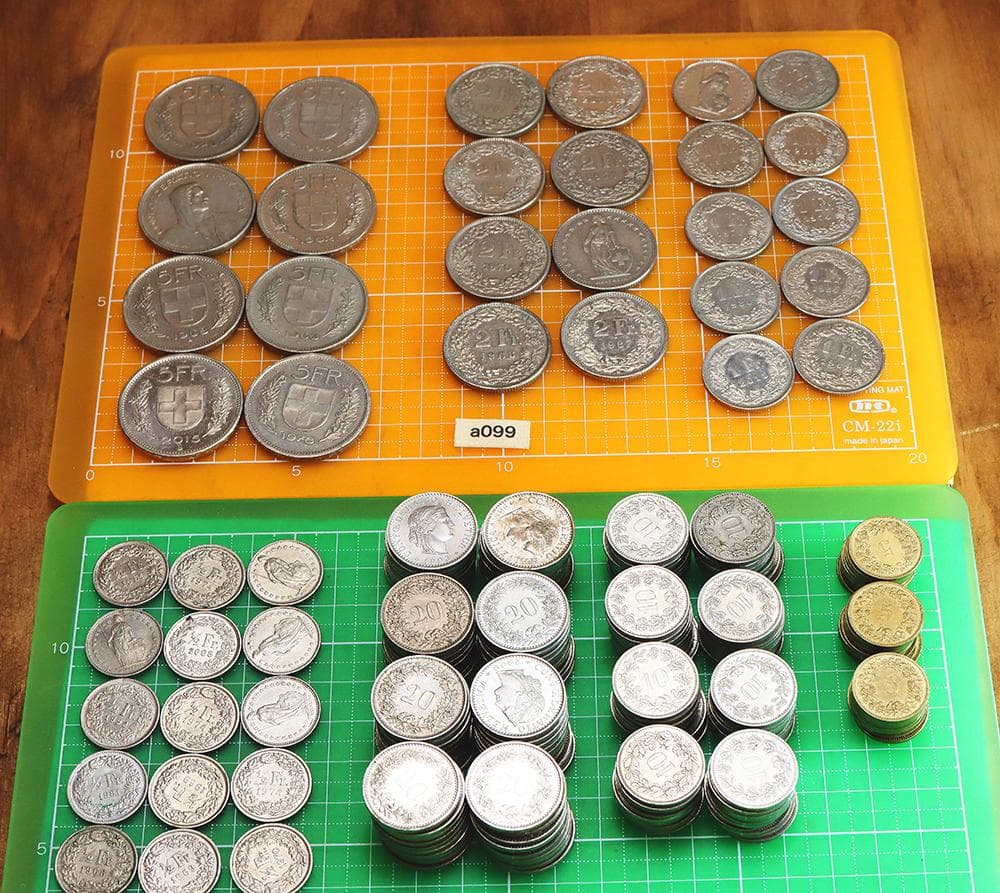 a099 スイス  硬貨　貨幣 99スイスフラン　コレクション