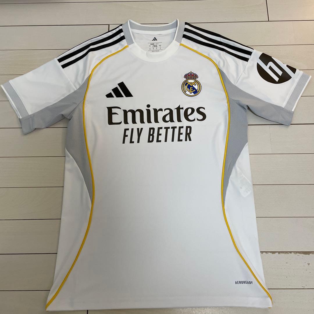 レアルマドリード 25/26 ユニフォーム ホーム 半袖 Mサイズ