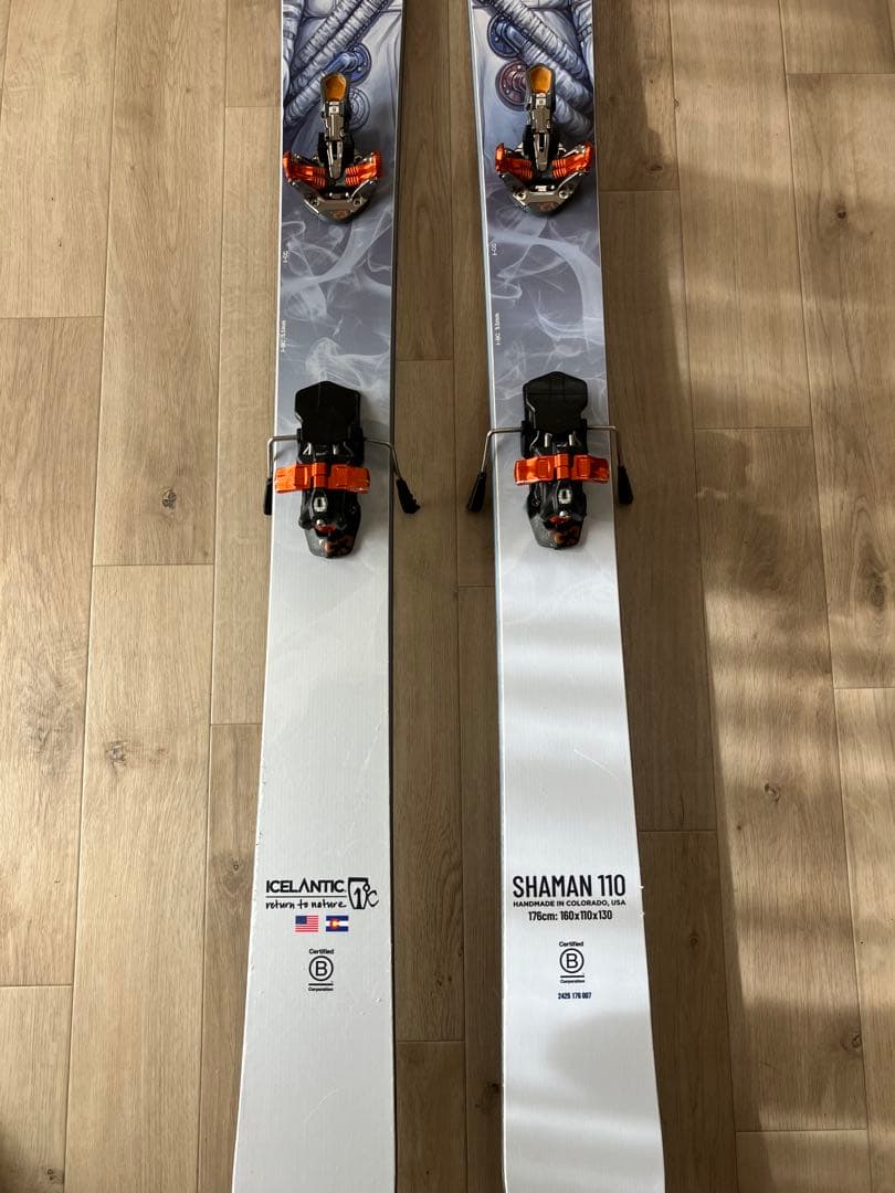 スキー ICELANTIC SHAMAN 2025 110 G3ion10