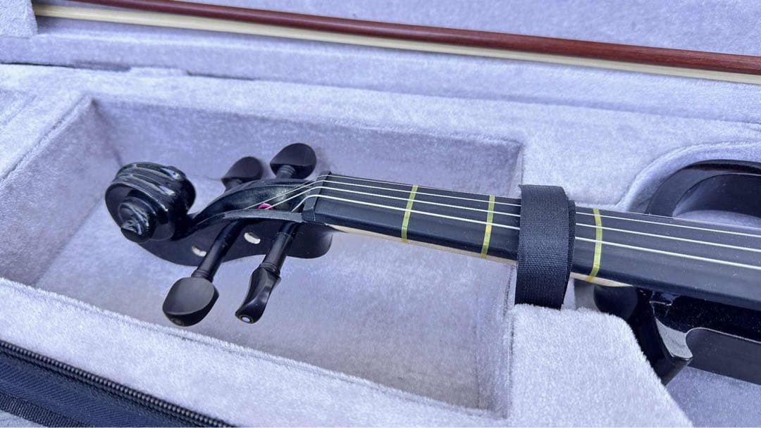 【超得大セール】Ennbom エレキヴァイオリン エボニー サイレントバイオリン