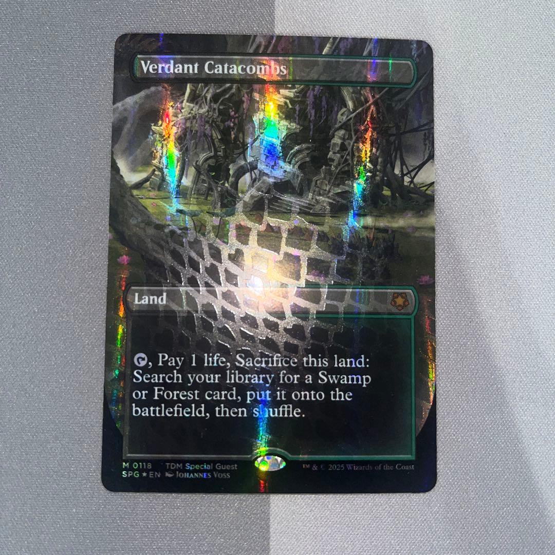 新緑の地下墓地　タルキール龍嵐録【ドラゴンスケイルFOIL】　英語