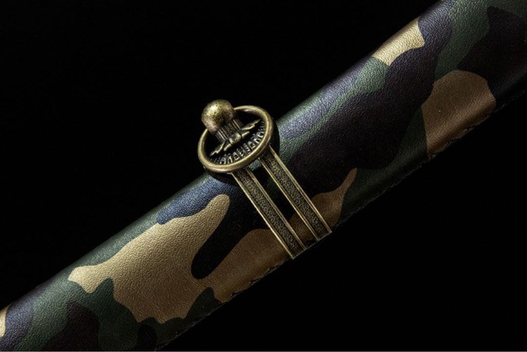 98式軍刀迷彩版 日本刀 模造刀 居合刀 武士道 武蔵 鑑賞用 手鍛造打