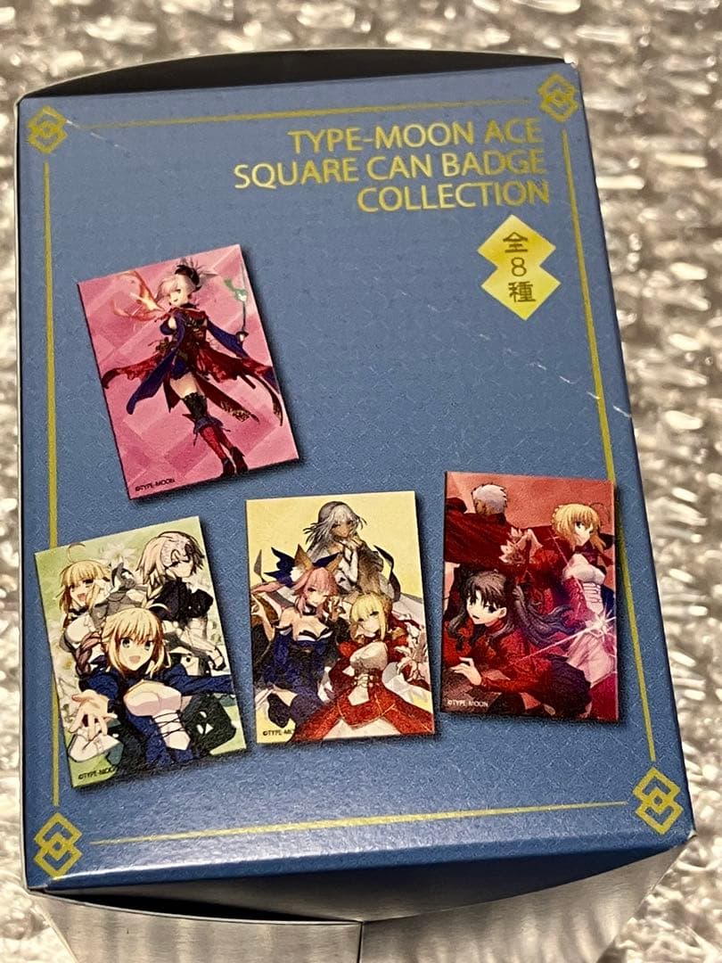 TYPE-MOON スクエア缶バッジ 表紙イラスト　box