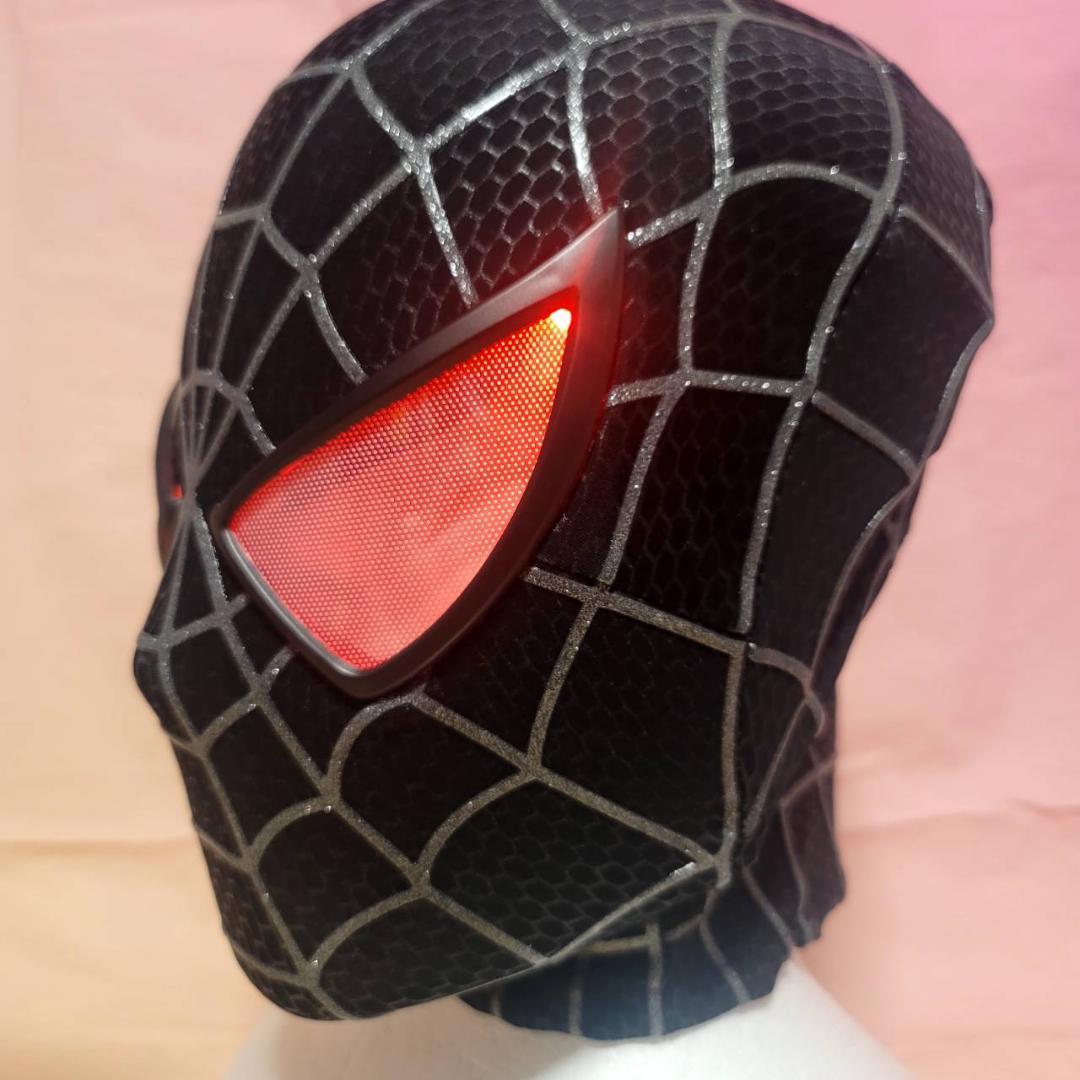 【スパイダーマン】新品 ブラックスパイダーマン 2Dマスク サムライミ版