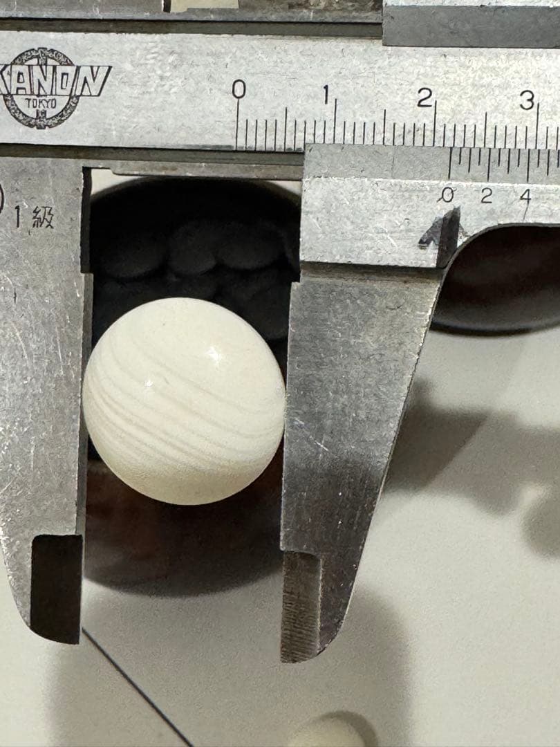 蛤碁石 那智黒　囲碁セット 本蛤碁石 雪印 31号