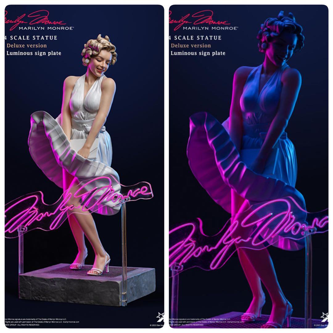 【最終値下げ】 マリリン・モンロー 1/4スケールフィギュア デラックス版
