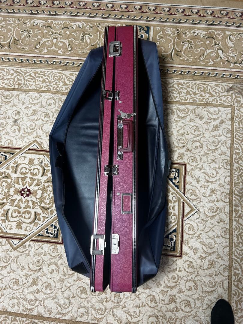 津軽三味線本体 太棹紫檀　美品　専用ケース付き