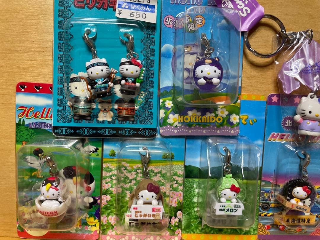 ハローキティ　ご当地マスコット　北海道限定8点＋2点
