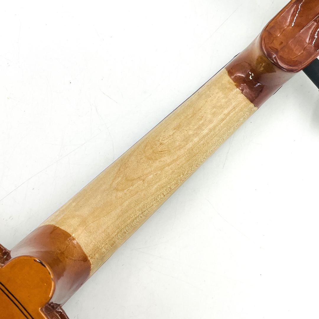 【美品・整備品】ラベル無し バイオリン 4/4 フルサイズ 弓・ハードケース付き