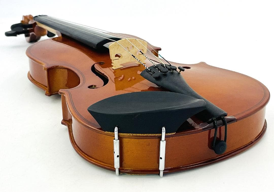 【美品・整備品】ラベル無し バイオリン 4/4 フルサイズ 弓・ハードケース付き