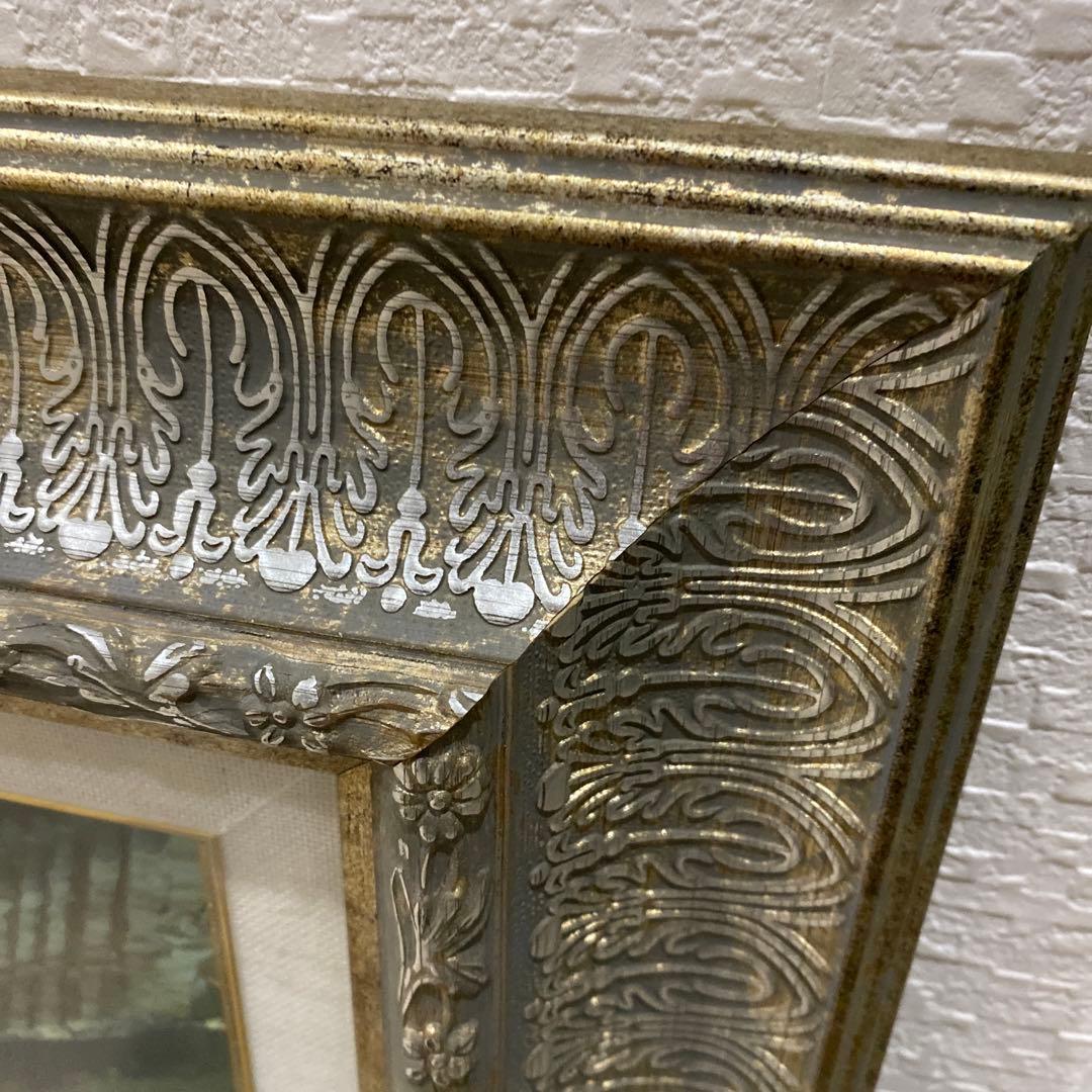 値下げ　フランス街の風景 エトワール凱旋門　人気の高級油彩画 横90×縦67