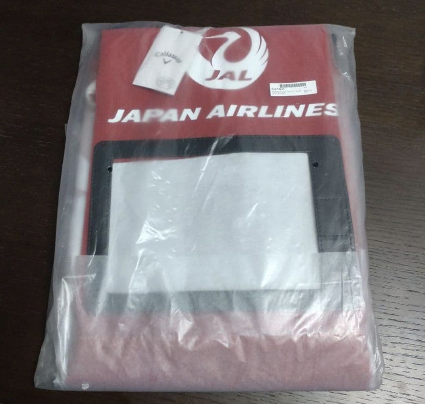 新品未使用 キャロウェイ JALオリジナル ゴルフ トラベルカバー 赤