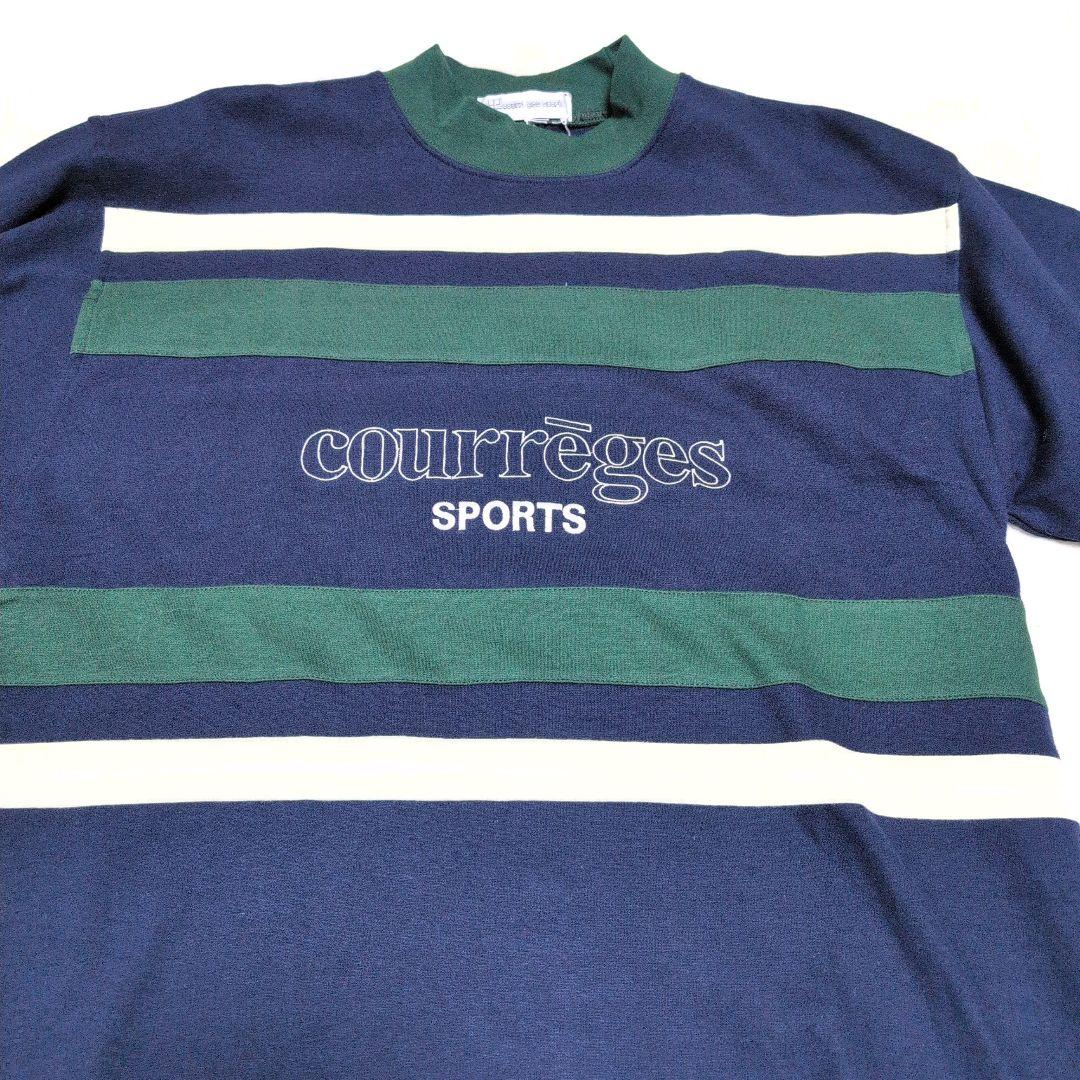 未使用 タグ付き courreges SPORTS Vintage トレーナー