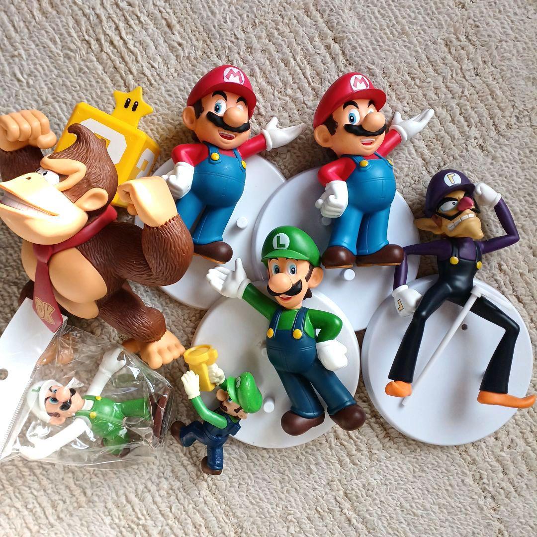 スーパーマリオ　マリオカート　グッズ　フィギュア　ボトルキャップ　大量まとめ売り