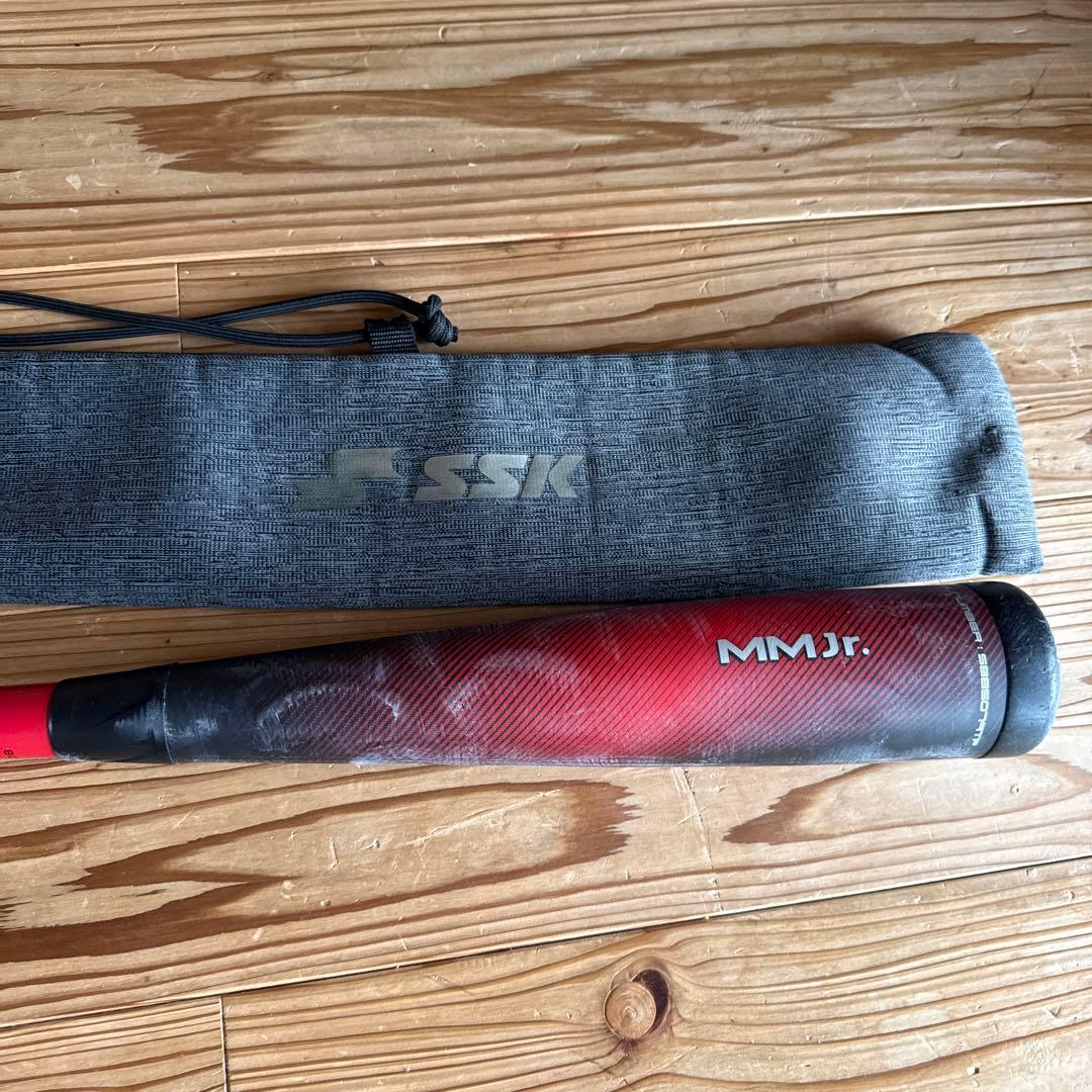 ssk mmjr.バット 80cmトップバランス専用ケース付き