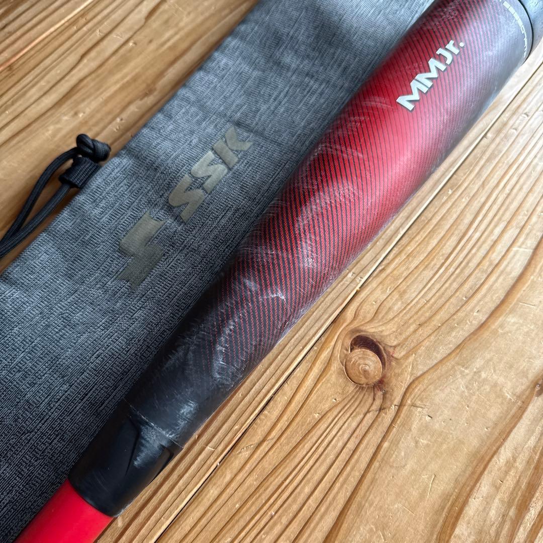 ssk mmjr.バット 80cmトップバランス専用ケース付き