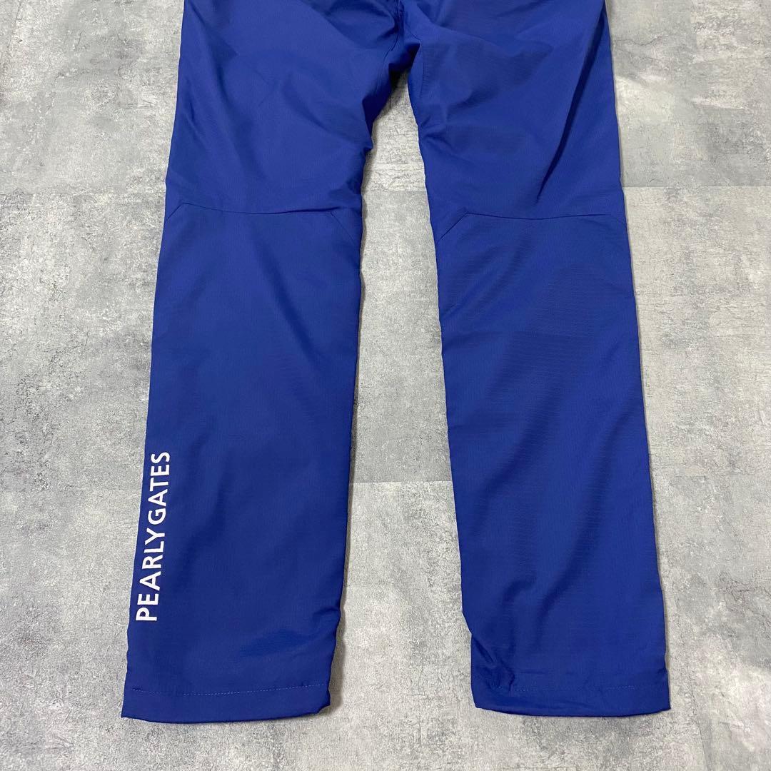 【新品】パーリーゲイツ　セットアップ　ブルゾン　パンツ　防水　ブルー　Mサイズ