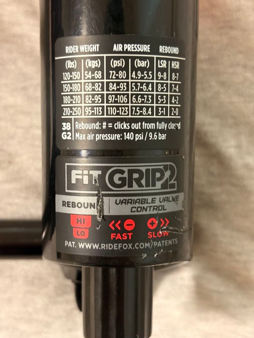 訳アリ特価FOX 38 BOOST 29インチ