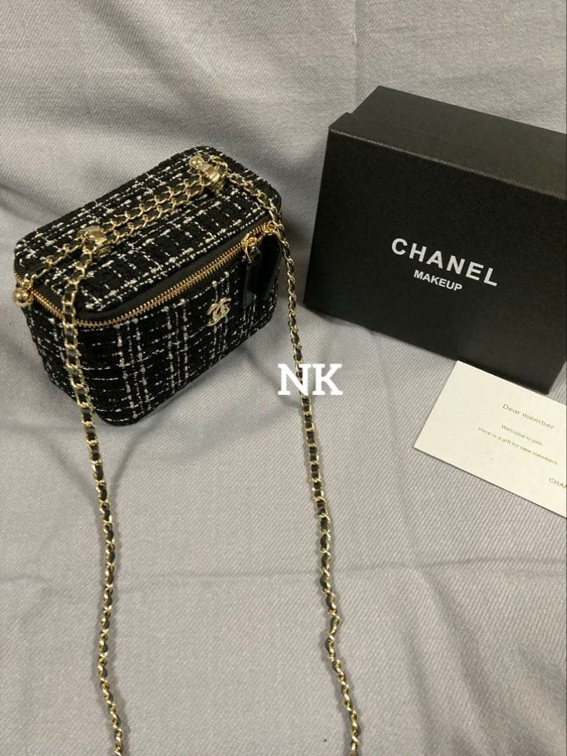 セール❗️バニティ　シャネルノベルティ　ショルダーバッグ　VIP ブラック