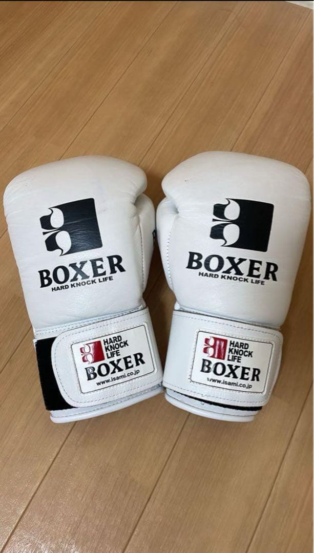 BOXER ボクシンググローブ 8 oz ホワイト