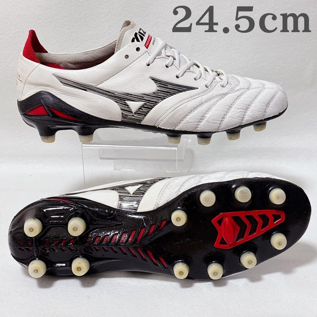 モレリアネオ 4 JAPAN 24.5cm ホワイト　白