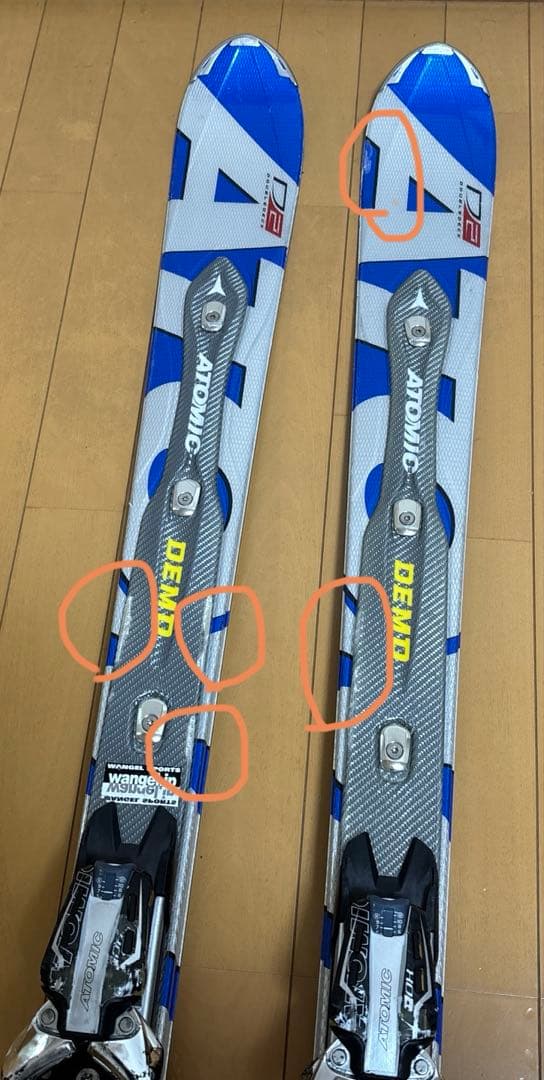 最お値下げ！ATOMICＤ2 DEMO VIRIOFLEX164cm とストック