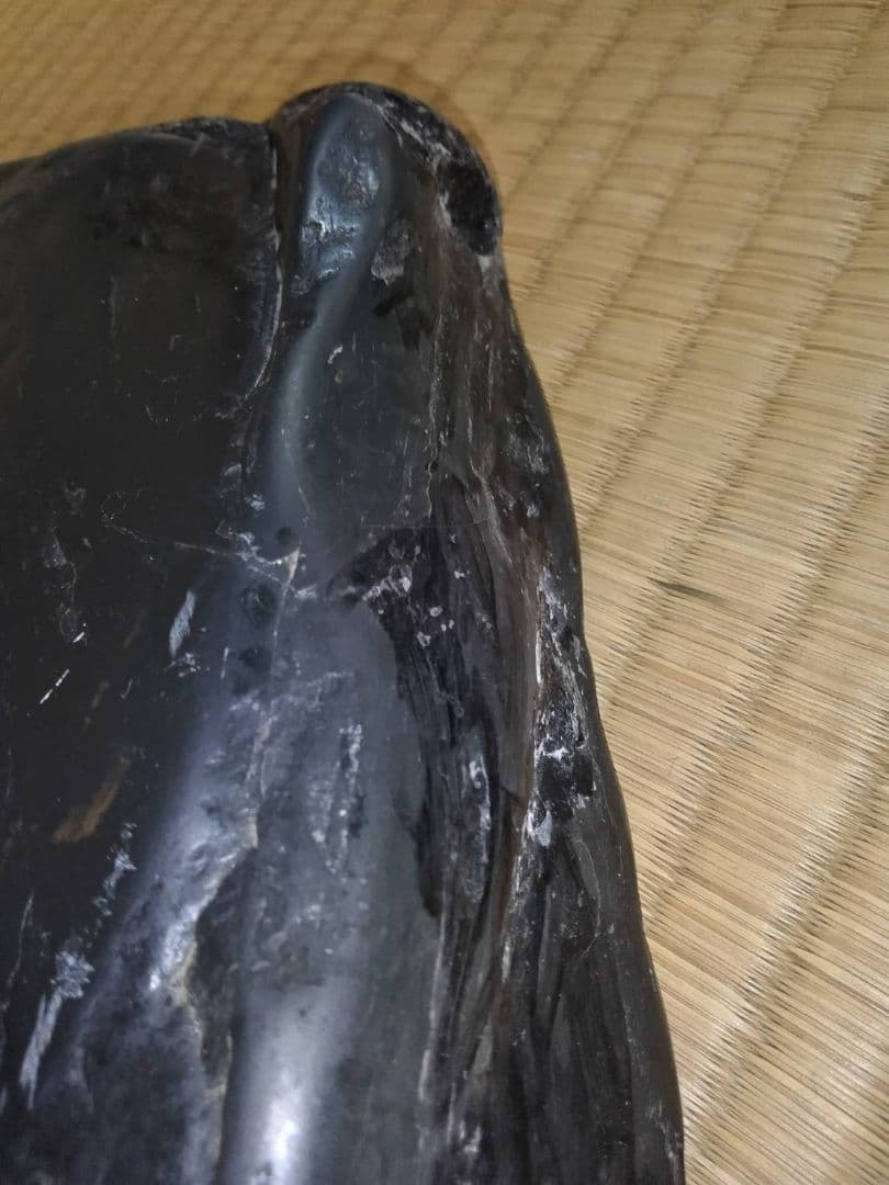 硯石板　刻材　自然石