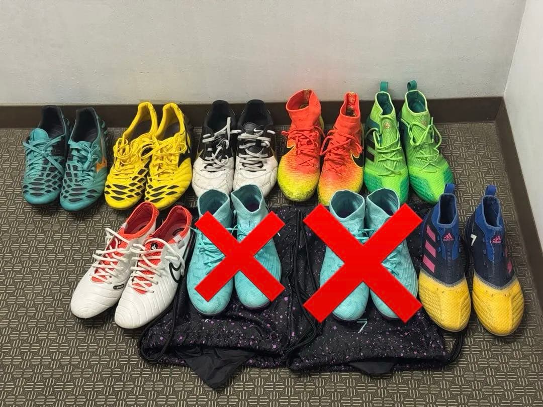 サッカースパイク まとめ売り 26.5cm~27.5cm