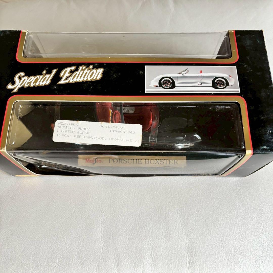 Maisto マイスト Porsche Boxster 1/18 ブラック