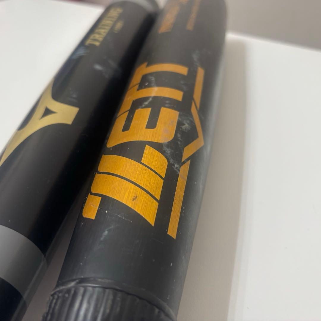 ZETT ゼット 軟式バット　Mizunoミズノ トレーニングバット　2本セット