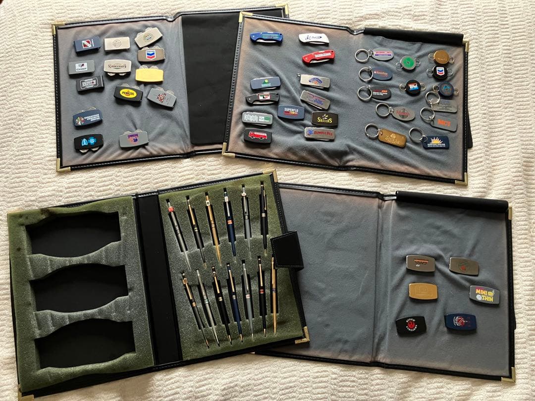 【廃盤】Zippo セールスマンキット　コレクション品　アメリカ企業ロゴネーム入