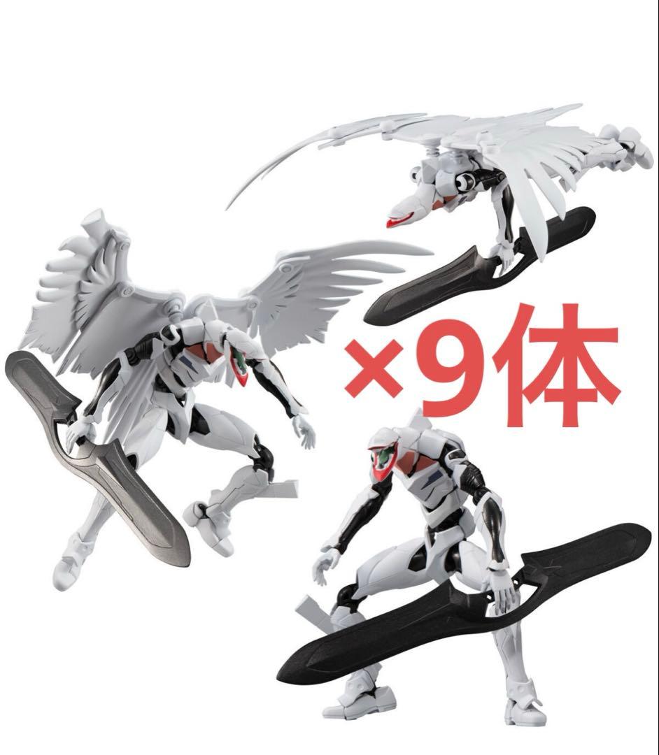 新世紀エヴァンゲリオン エヴァフレーム　量産機　9体セット