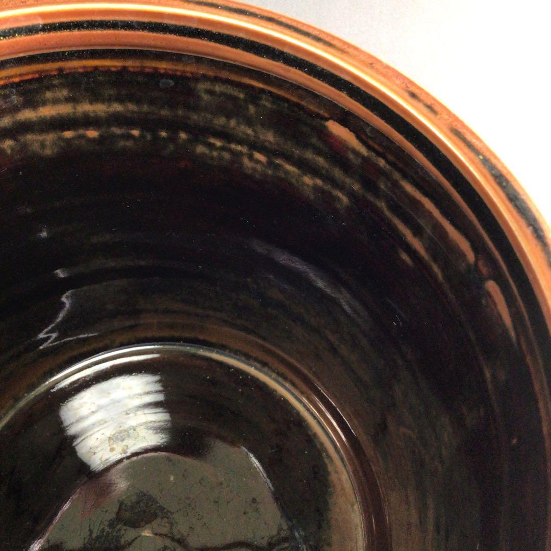 Ｒ４１４　水指　『加藤陶芳造』『大徳寺　松長剛山　箱書』『古瀬戸水指』　共箱