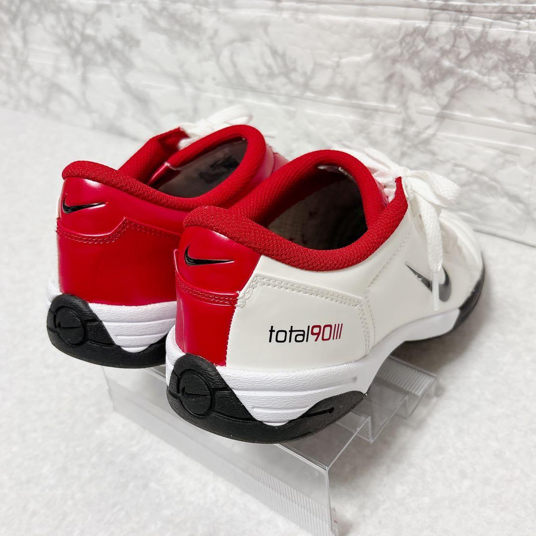 ⭐未使用級⭐NIKE ナイキ TOTAL 90 ホワイト レッド 26.5㎝