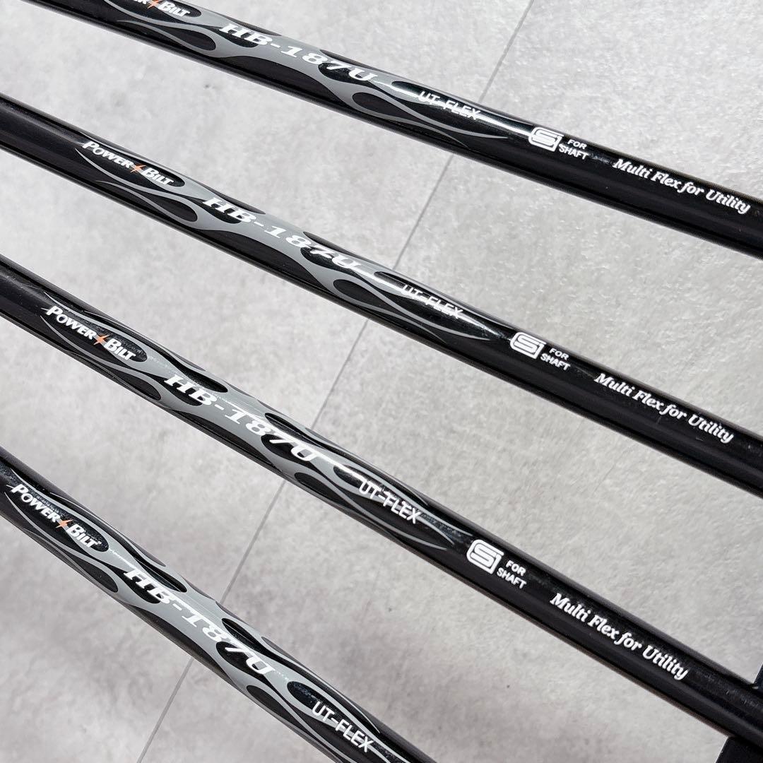 V729 パワービルト サイテーション DH-U ユーティリティ 4本セット