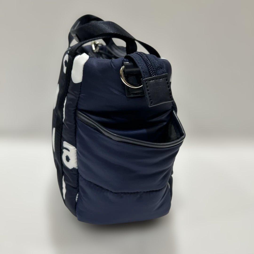 新品❤️アルチビオ❤️ネイビーブルー 水玉 バッグ