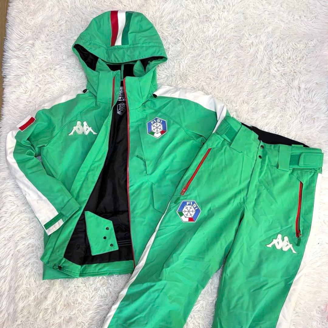 Kappa カッパ スキーウェア fisi gara イタリア代表 セットアップ