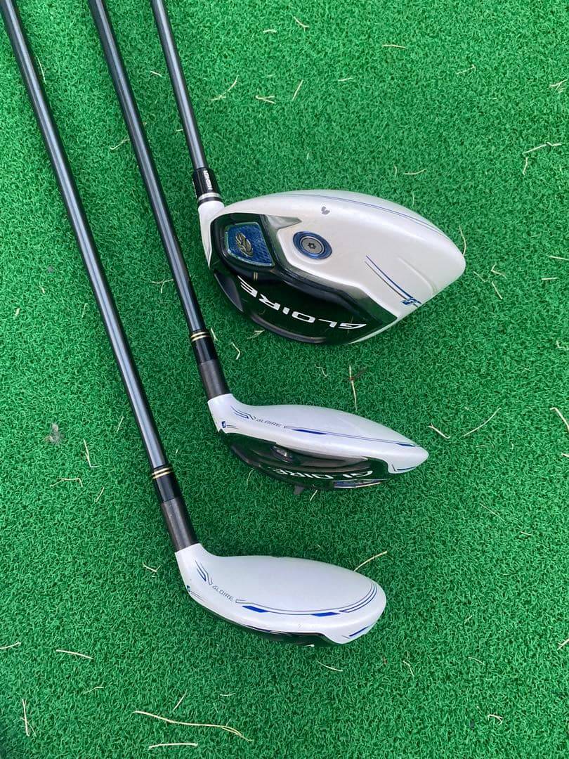 【豪華セット】テーラーメイド グローレF等他　クラブフルセット キャディバッグ付